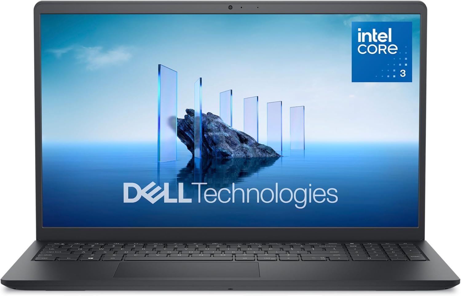 Dell 15 Laptop DC15250-15.6-inch FHD 120Hz Display, Intel Core 3 Processor 100U, 8GB DDR4 RAM, 512GB SSD, Intel UHD Graphics, Windows 11
