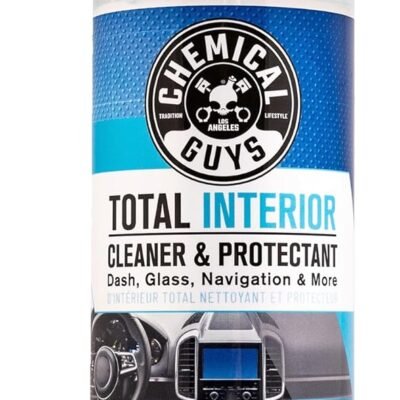 Chemical Guys Total Interior Cleaner & Protectant Interior Cleaner, Cleans & Protects Leather, Vinyl, Plastic, Rubber, Glass with a Streak-Free