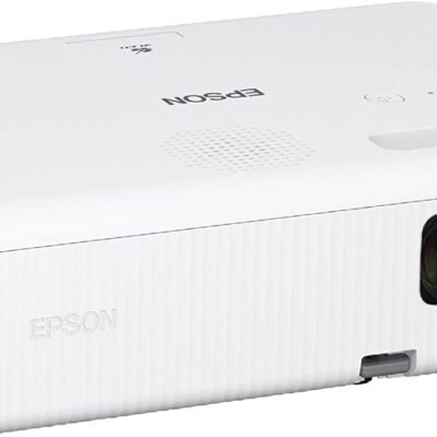 Epson EpiqVision Flex CO-W01 Portable Projector 3-Chip 3LCD, Widescreen, 3000 Lumens Color/White Brightness, 5 W Speaker, 300-Inch Home Entertainment