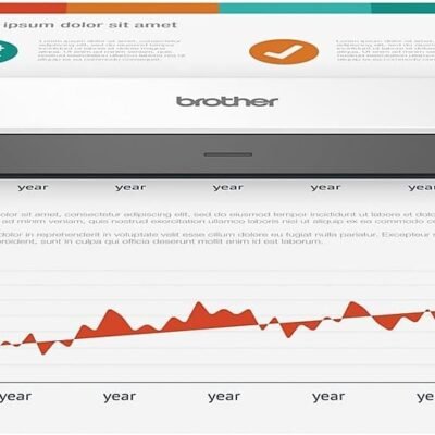 Brother DS-640 Compact Mobile Document Scanner