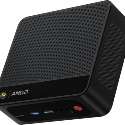 Beelink Mini PC SER5 with AMD Ryzen 5 5500U Mini Computer(6C/12T, up to 4.0GHz), 32GB DDR4 500GB NVMe SSD, Desktop PC 4K HD