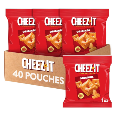Cheez-It Cheese Crackers, Baked Snack Crackers, Lunch Snacks, Original