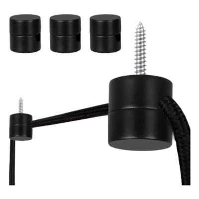 3 Pack Metal Swag Hooks for Ceiling Hanging Lights, Pendant Light Hook for Lamp