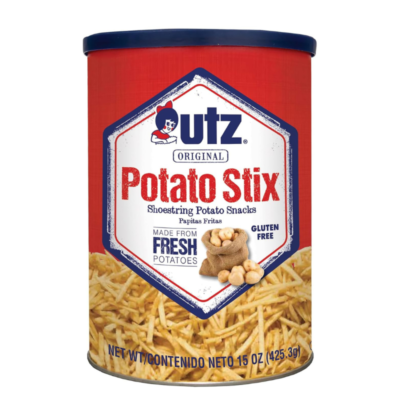 Utz Potato Stix, Original, Shoestring Potato Sticks Made from Fresh Potatoes, Regular, 15 Oz