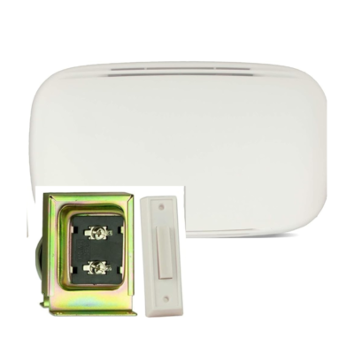 Newhouse Hardware Two-Note Electric Modern Door Chime Kit